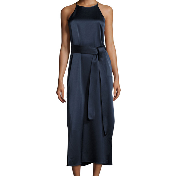 Halston Heritage Dresses & Skirts - Halston Heritage silk racerback dress